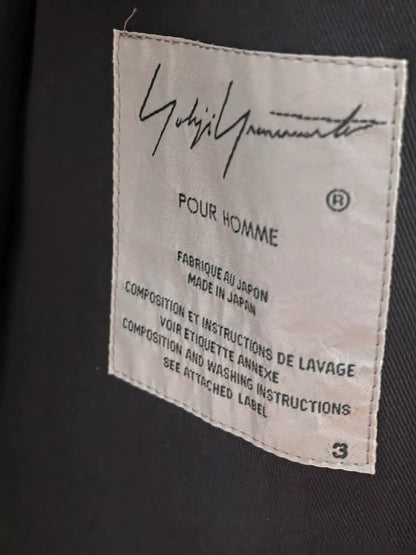 Yohji Yamamoto Pour Homme 19AW Military Coat