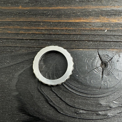 Chrome Hearts 925 Silver 3mm Rivet Ring