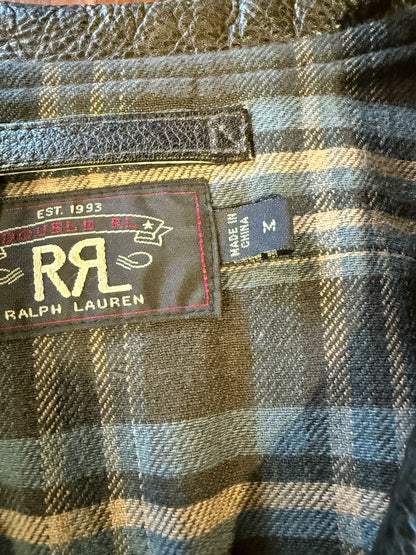 RRL Leather Jacket Size M