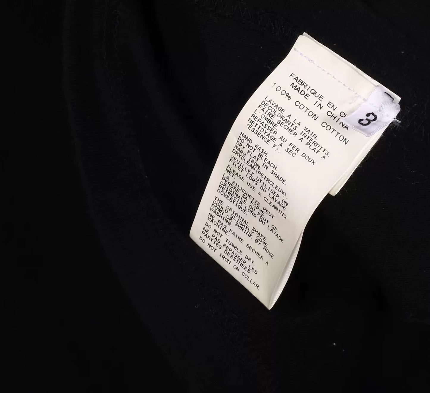 Yohji Yamamoto Gothic Skull Long Sleeve T-Shirt