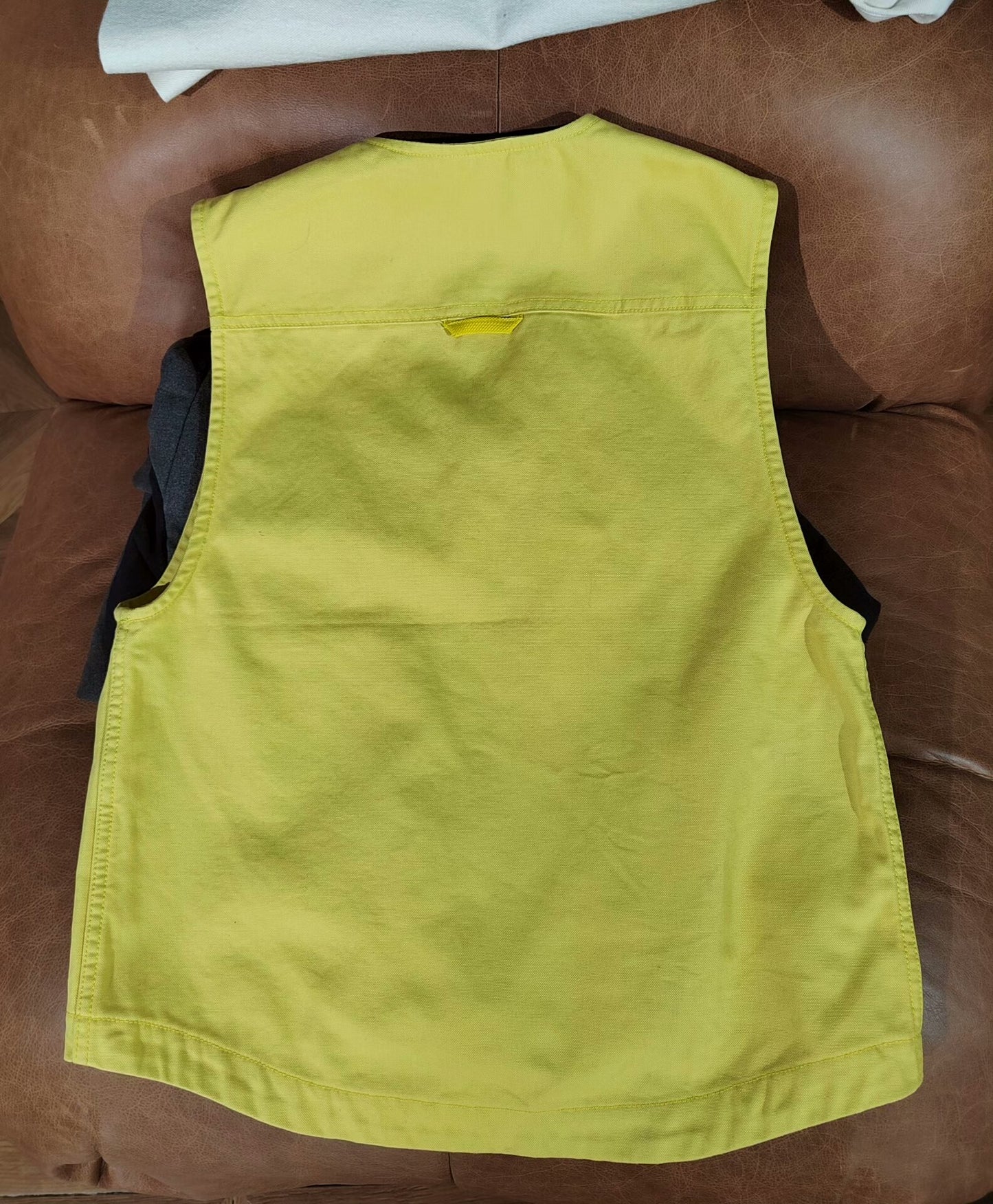 Acne Studios Smile Face Vest Yellow