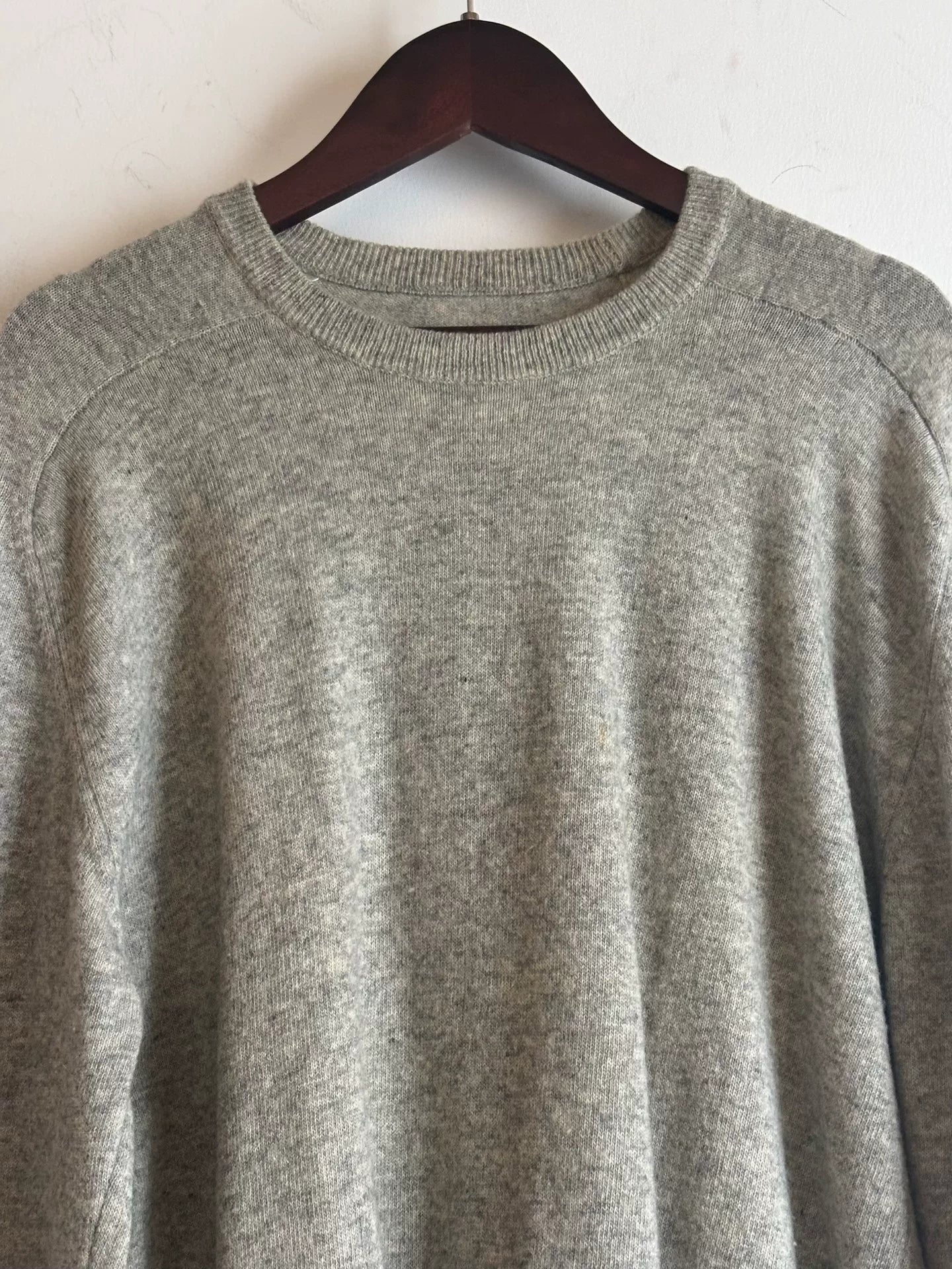 maison margiela elbow patch knit sweater