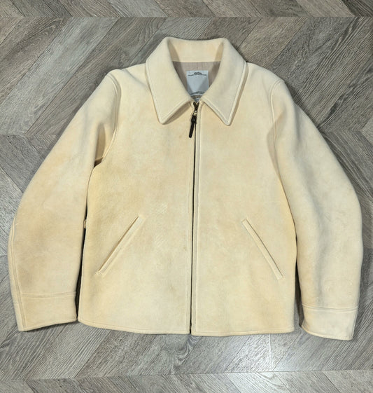 visvim byrom riders jacket with adjustable waist
