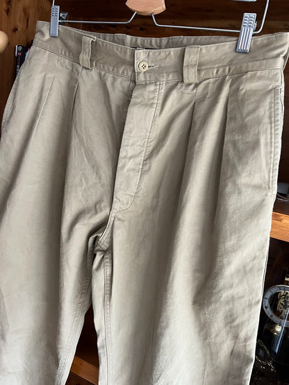 vintage khaki officer pants by Vontade