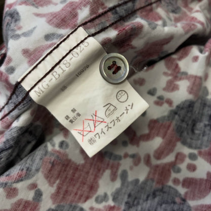 90s Yohji Yamamoto Floral Print Shirt