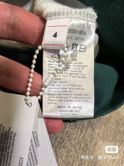 visvim jumbo hoodie with dye and distressing