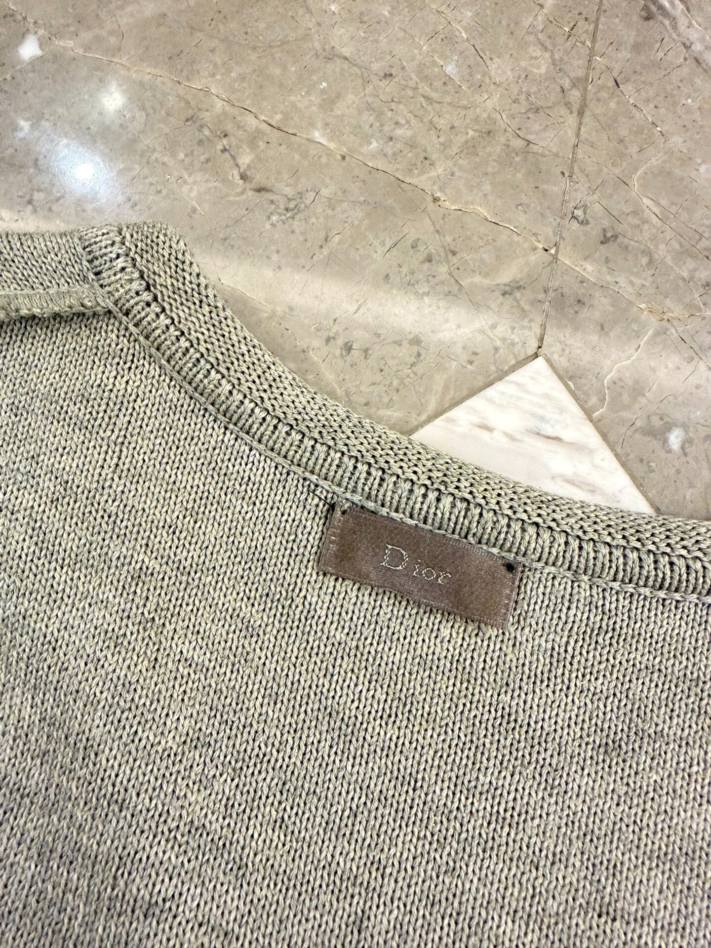 Dior Homme 04SS Knit Sweater by Hedi Slimane