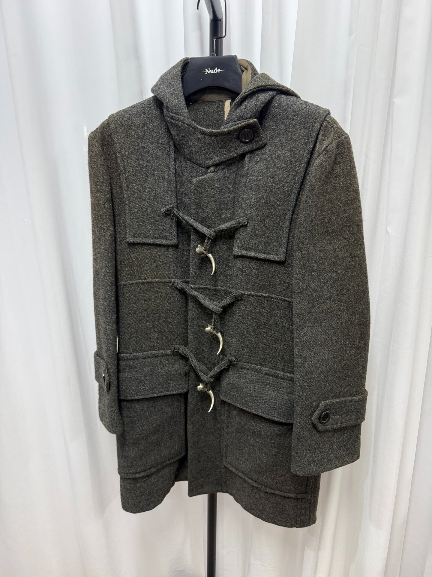UNDERCOVER 97AW Metal Buckle Coat