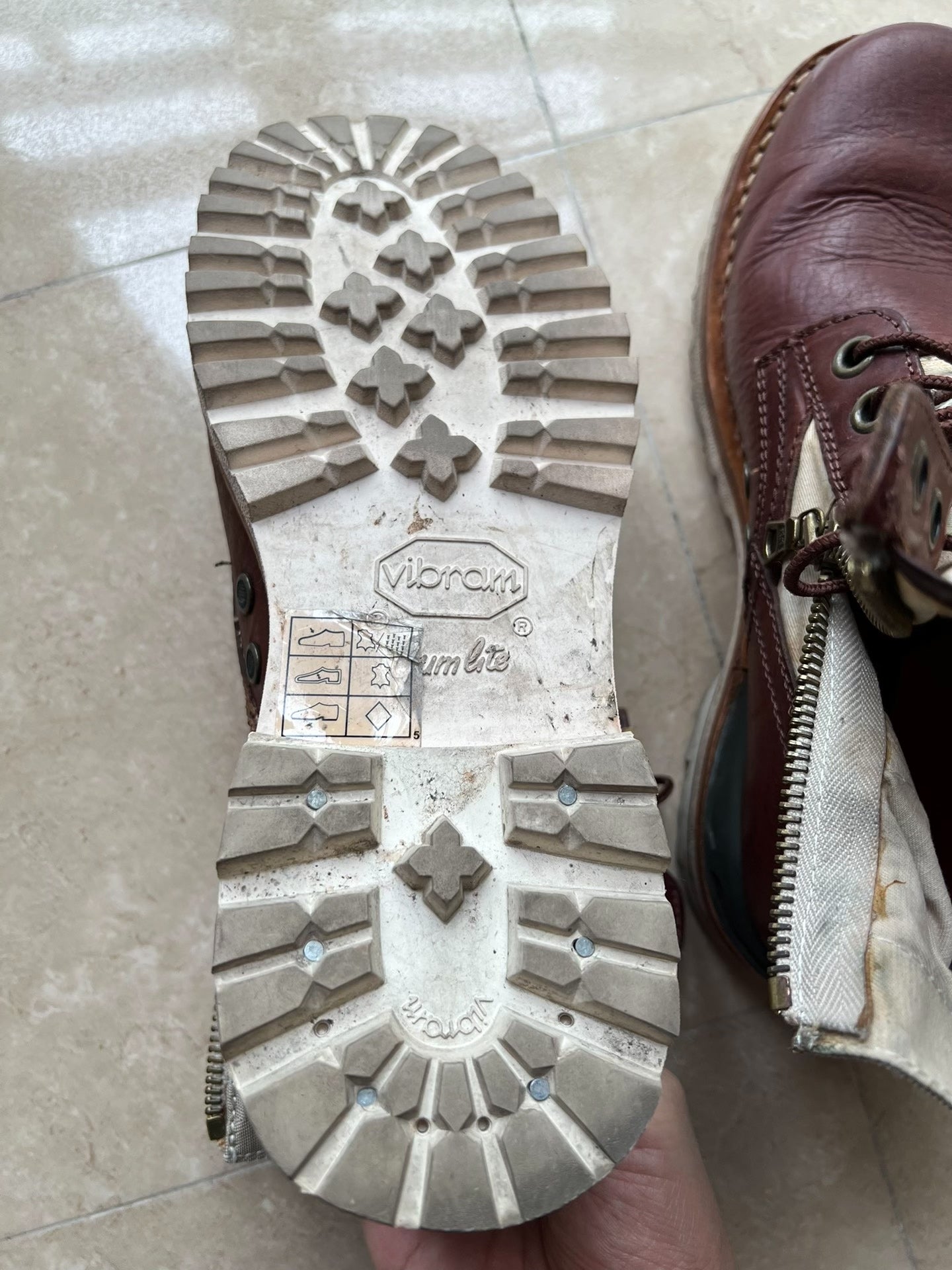 Visvim 7HOLE 73-FOLK Military Boots