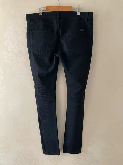 Saint Laurent Slim Black Jeans