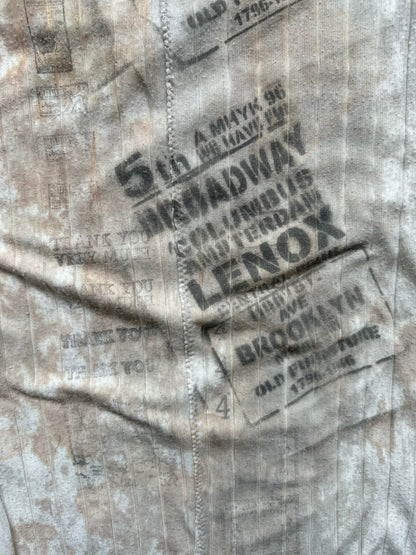 vintage patchwork graphic tank top