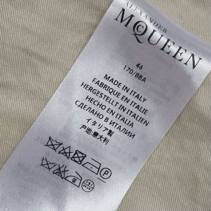 silver bomber jacket by alexander mcqueen