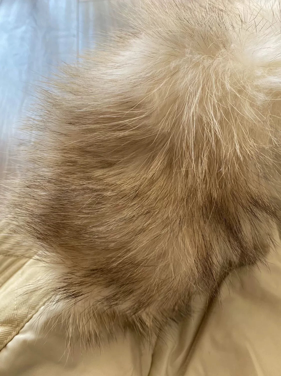 visvim Beige Fur Hood N3B Jacket