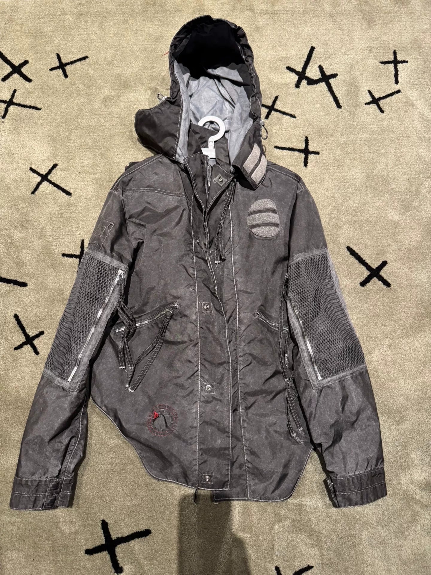 kanghyuk airbag astronaut parka jacket