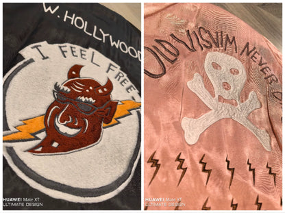 visvim Douglas JKT with unique embroidery