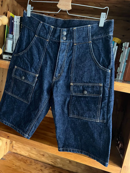 stylish premium denim shorts for summer