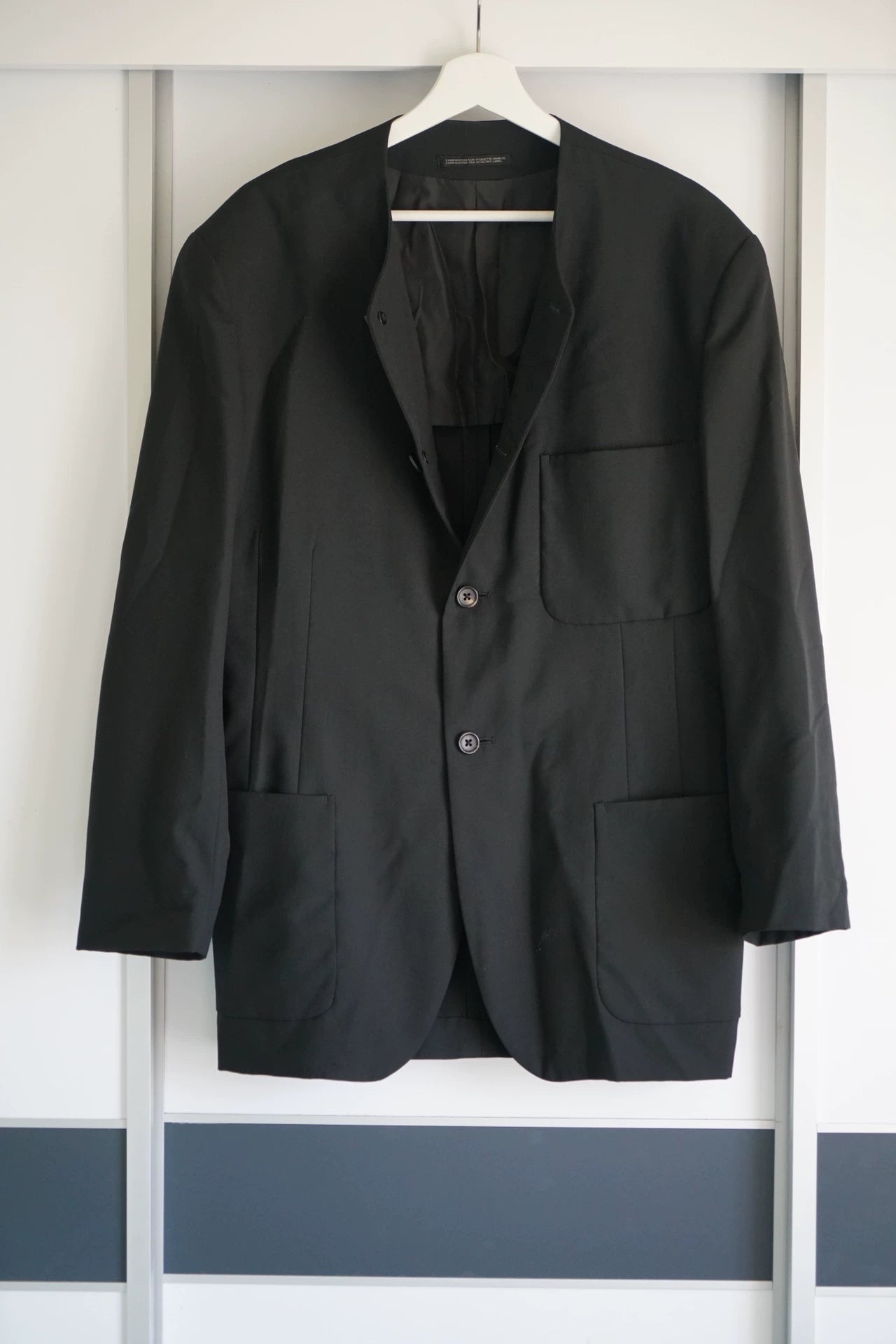 Yohji Yamamoto 95ss Collarless Jacket