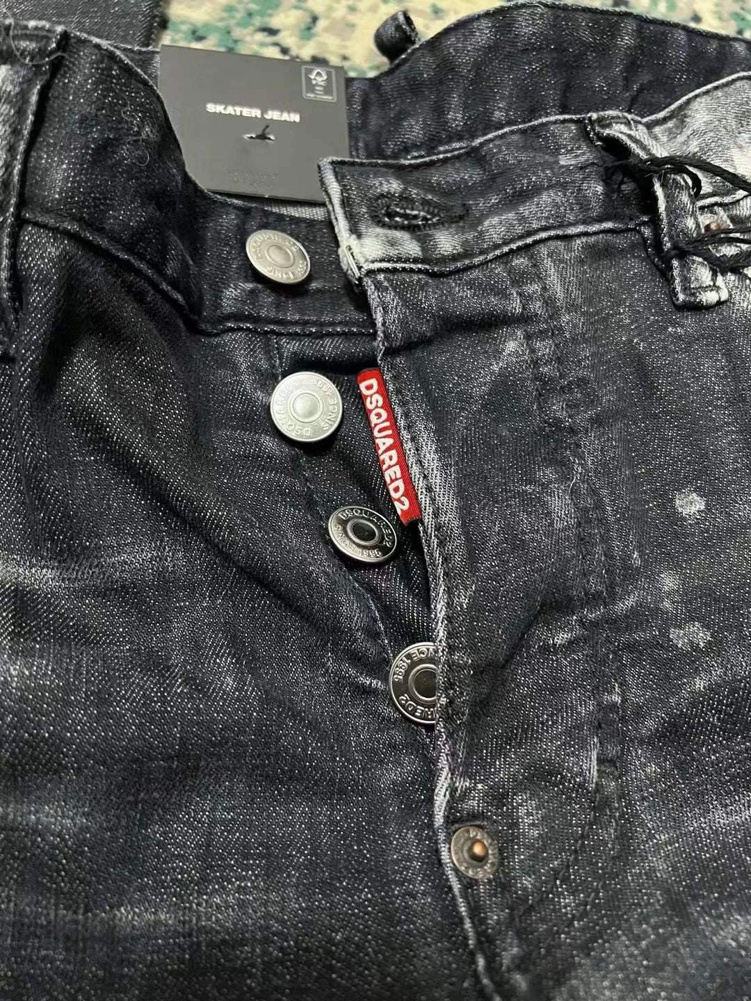 dsquared2 black gray skinny jeans autumn winter