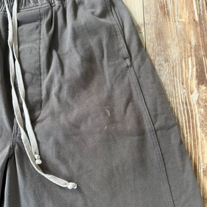 Rick Owens Gray Drop-Crotch Shorts