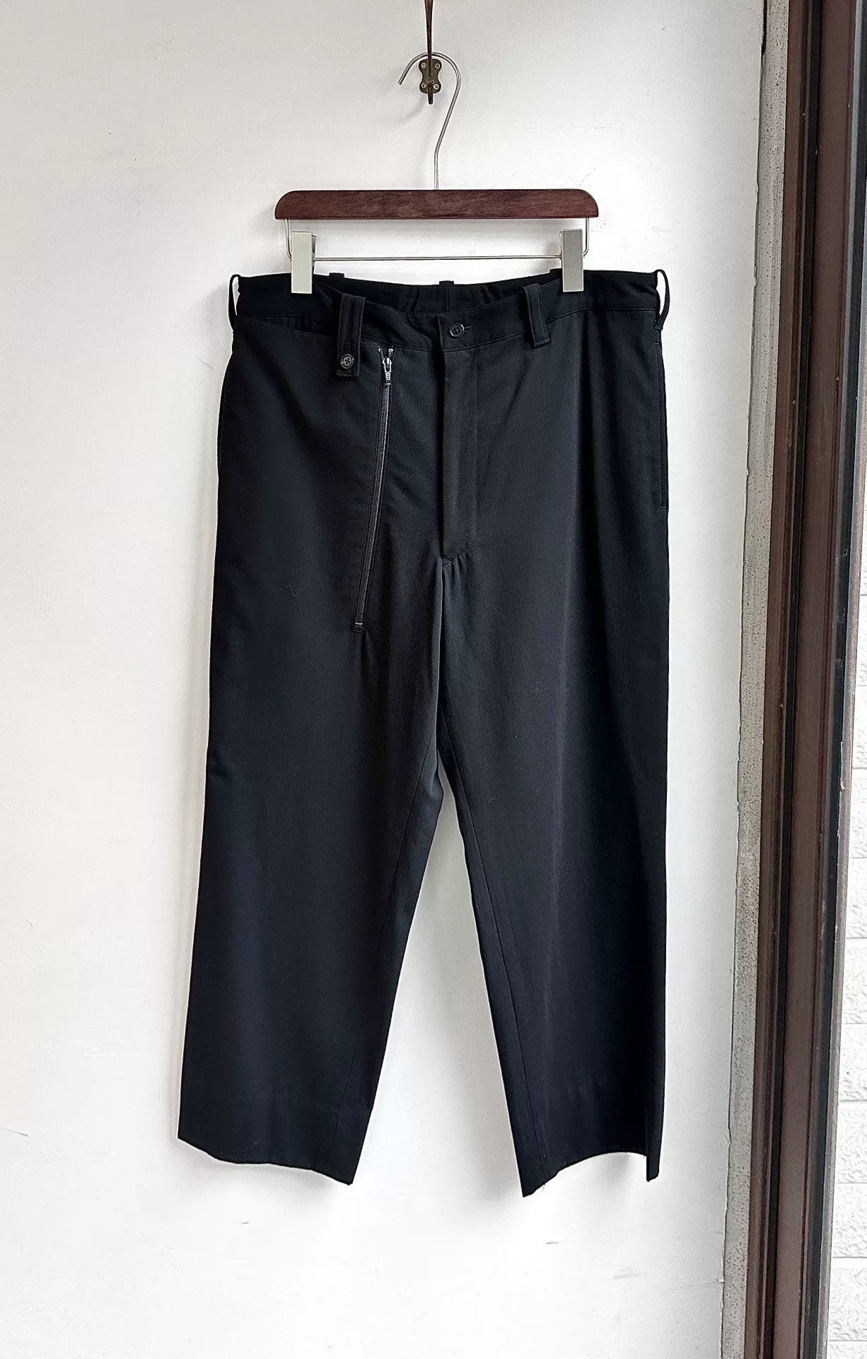 Yohji Yamamoto Pour Homme S/S 2009 Wool Zip Trousers