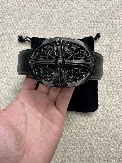 Chrome Hearts Cross Engraved Belt