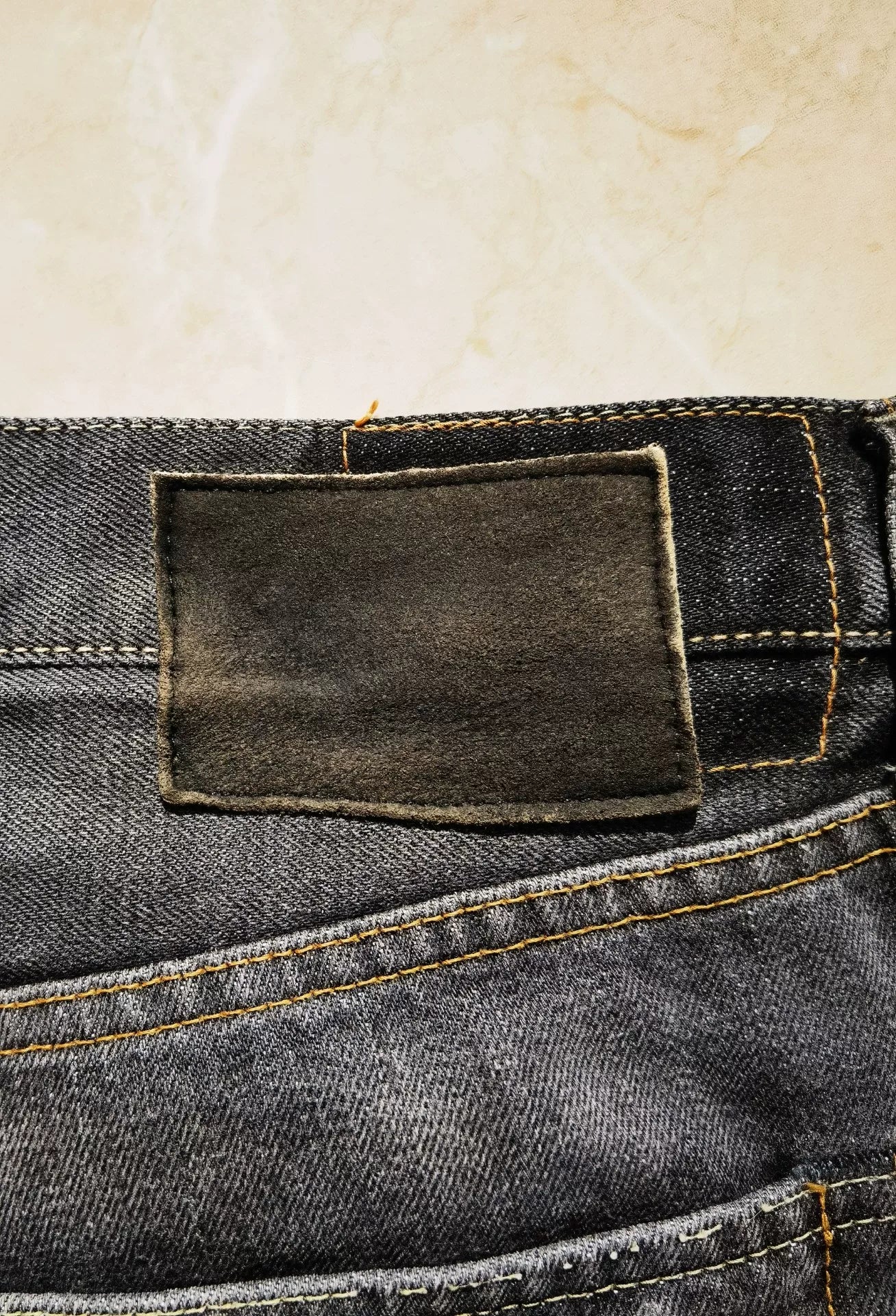 Visvim 04D10 Black Washed Jeans