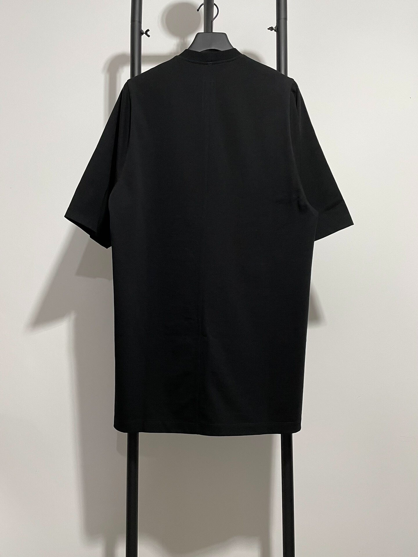 rick owens black short sleeve oversized t-shirt