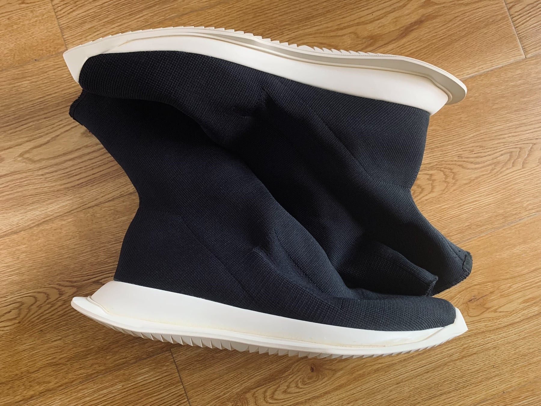 Rick Owens DRKSHDW Men's Boot Sock Shoes