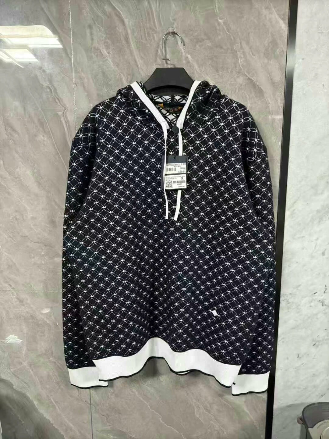 louis vuitton 3d monogram wool hoodie