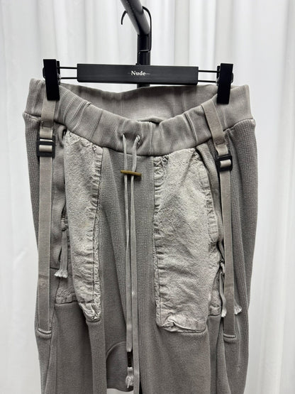 boris bidjan saberi mud-dyed long pants
