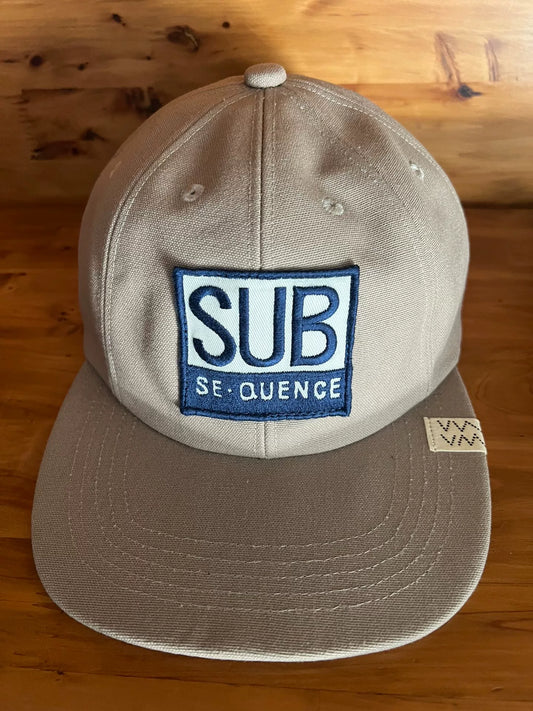 visvim khaki cap with classic design