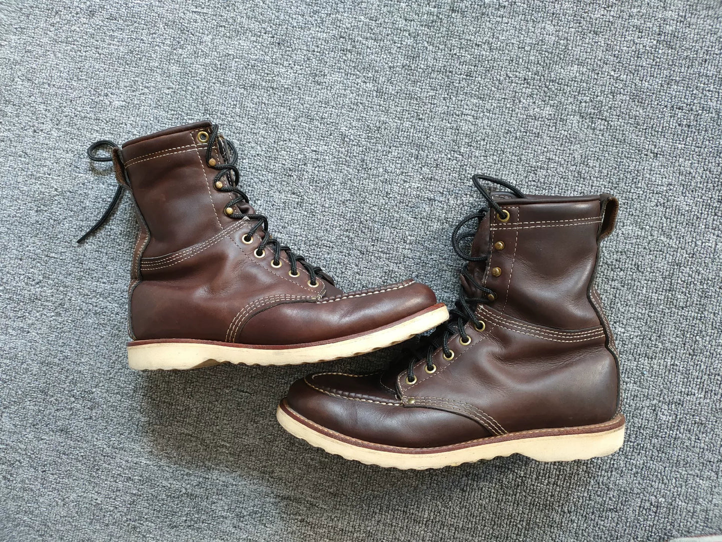 RRL Brunel Leather Work Boot