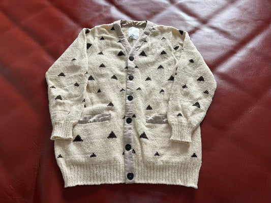 VISVIM SELMER LONG TRIANGLE CARDIGAN