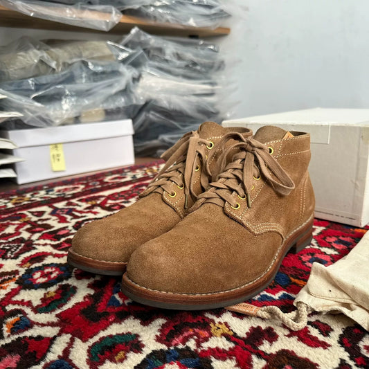 Visvim Brigadier Suede Boots Size 8.5