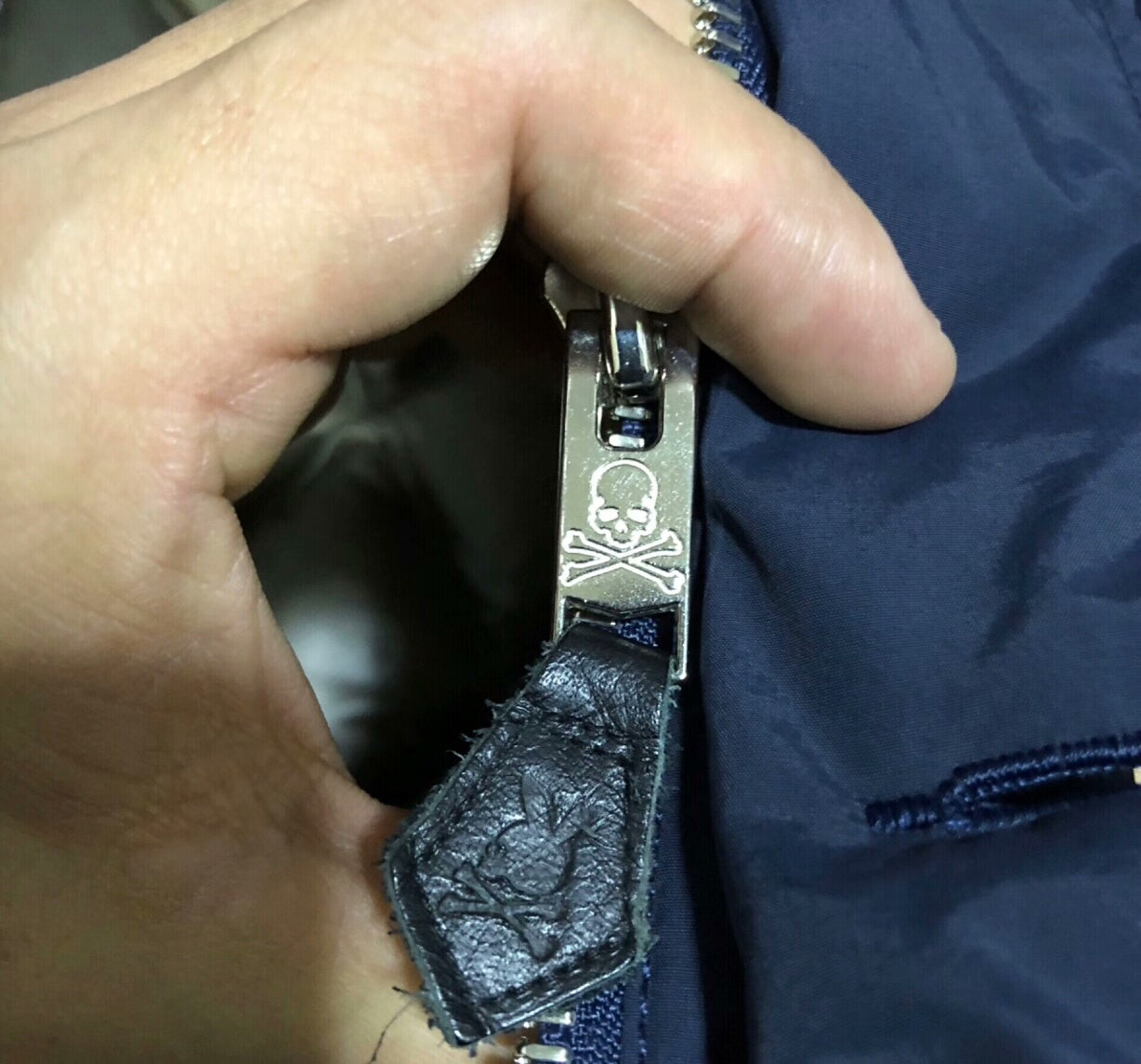 neighborhood mastermind japan b-9 jacket navy