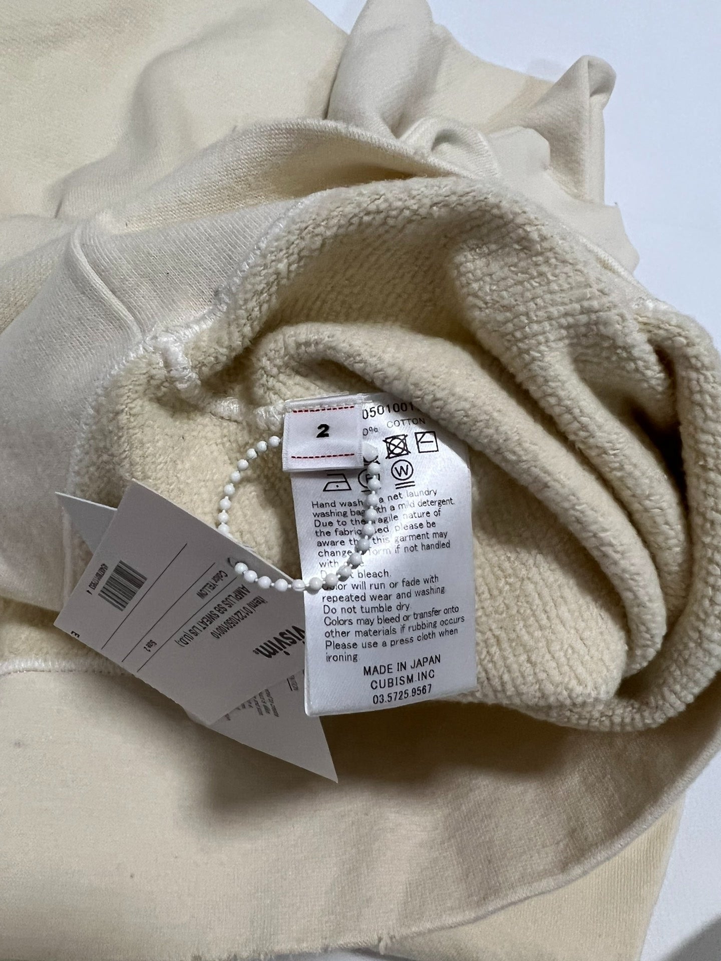 visvim 22ss Amplus SB Sweat U.D