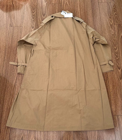 aura lee finx polyester big trench coat