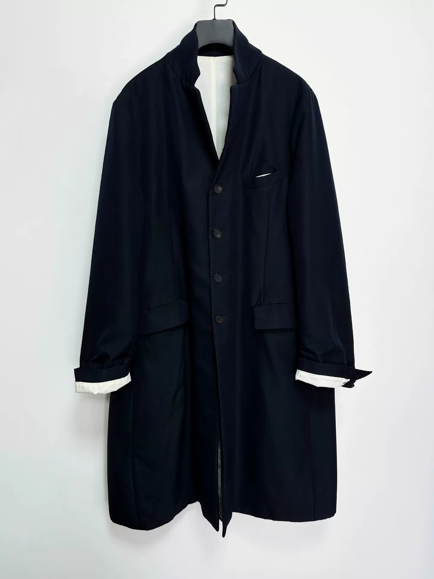 bergfabel cotton long coat with high functionality