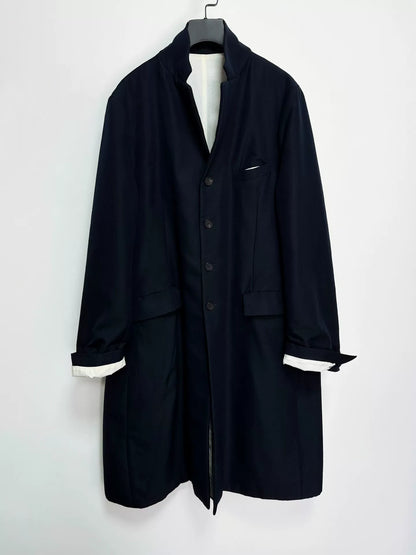 bergfabel cotton long coat with high functionality