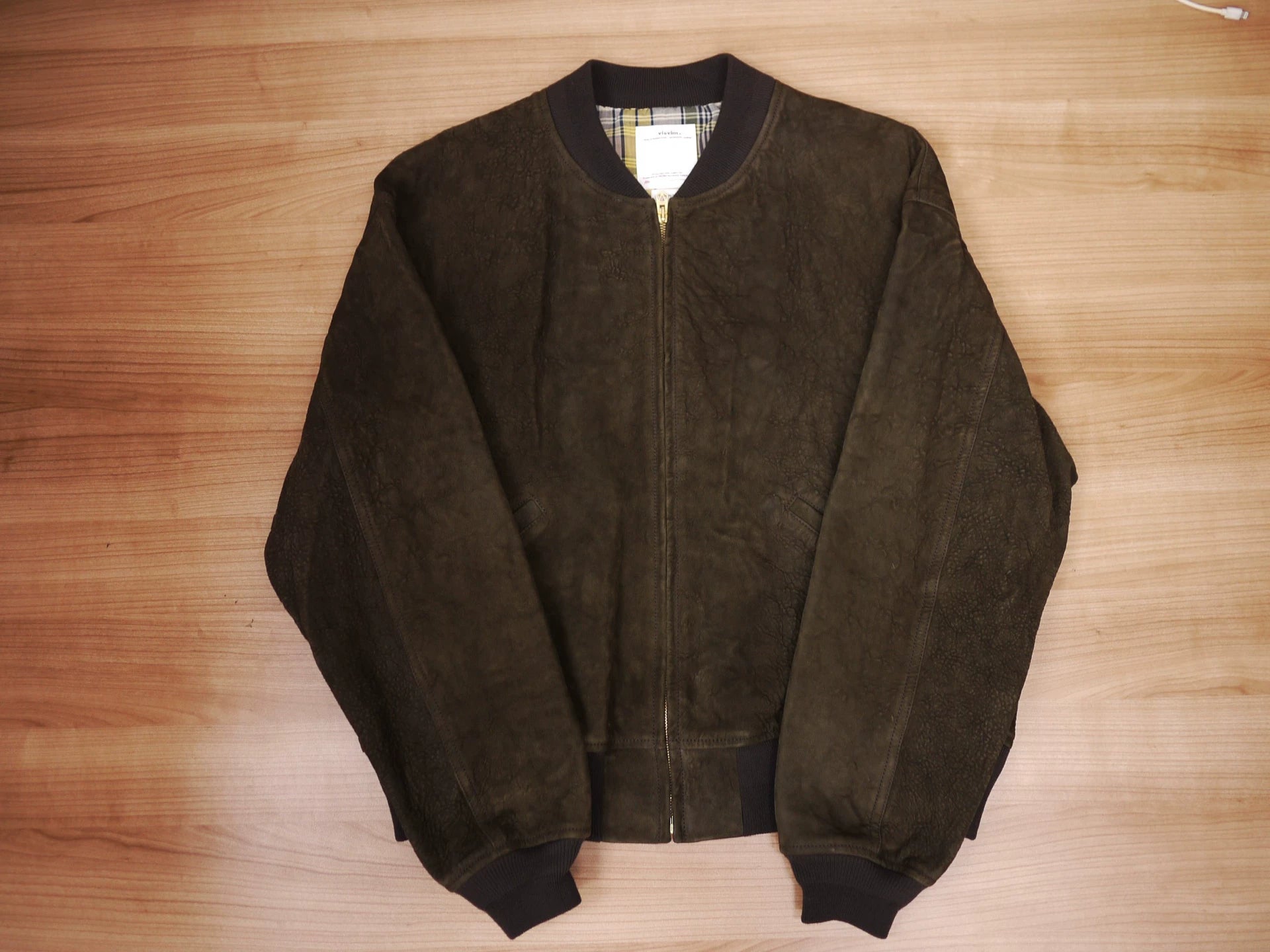 visvim 23ss douglas jkt dk brown