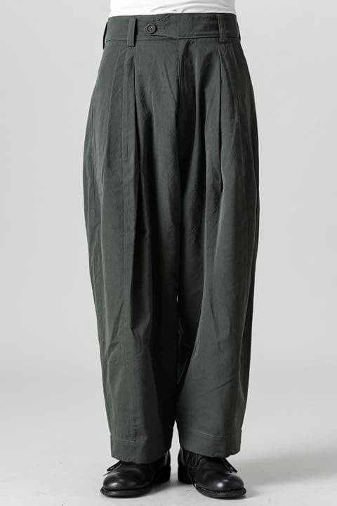 Ziggy Chen 21AW Wool Wide-Leg Trousers