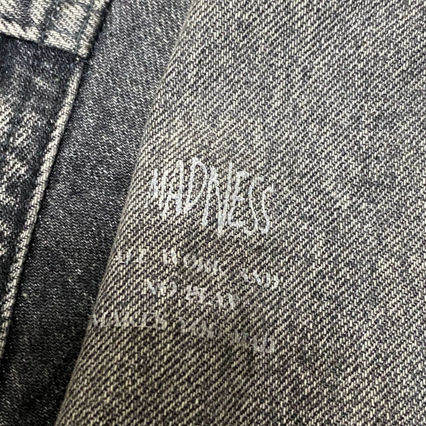 MADNESS 22AW Distressed Denim Jacket