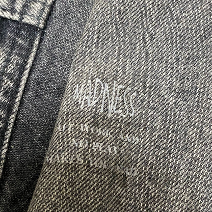 MADNESS 22AW Distressed Denim Jacket