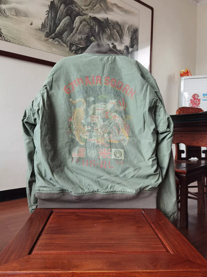 Ralph Lauren Vintage Dragon Flight Jacket