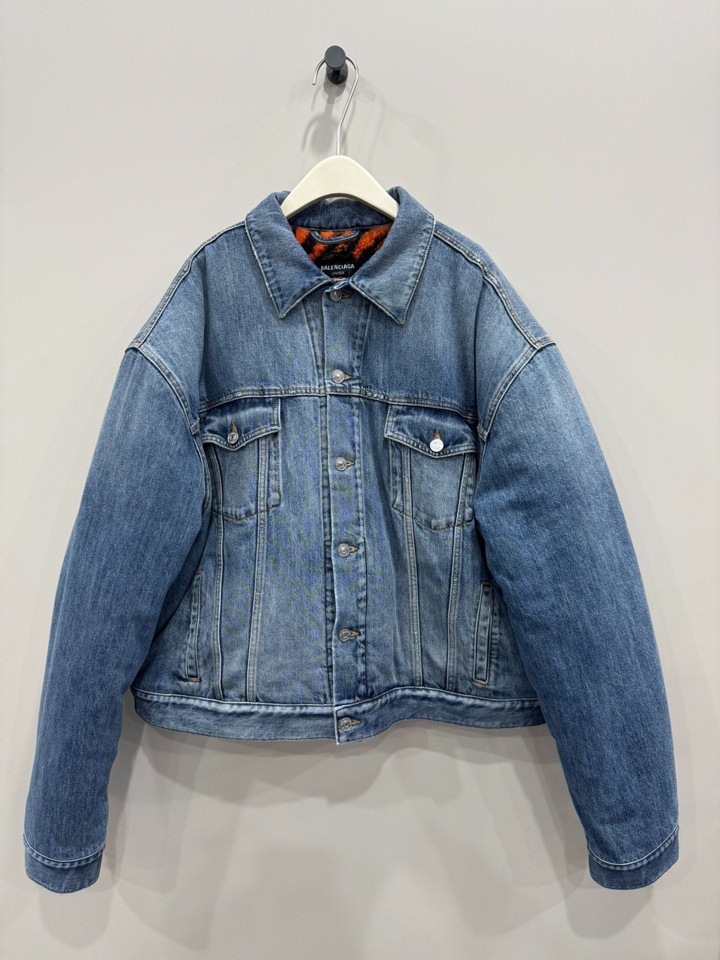 Balenciaga Double-Sided Denim Jacket Year of the Tiger
