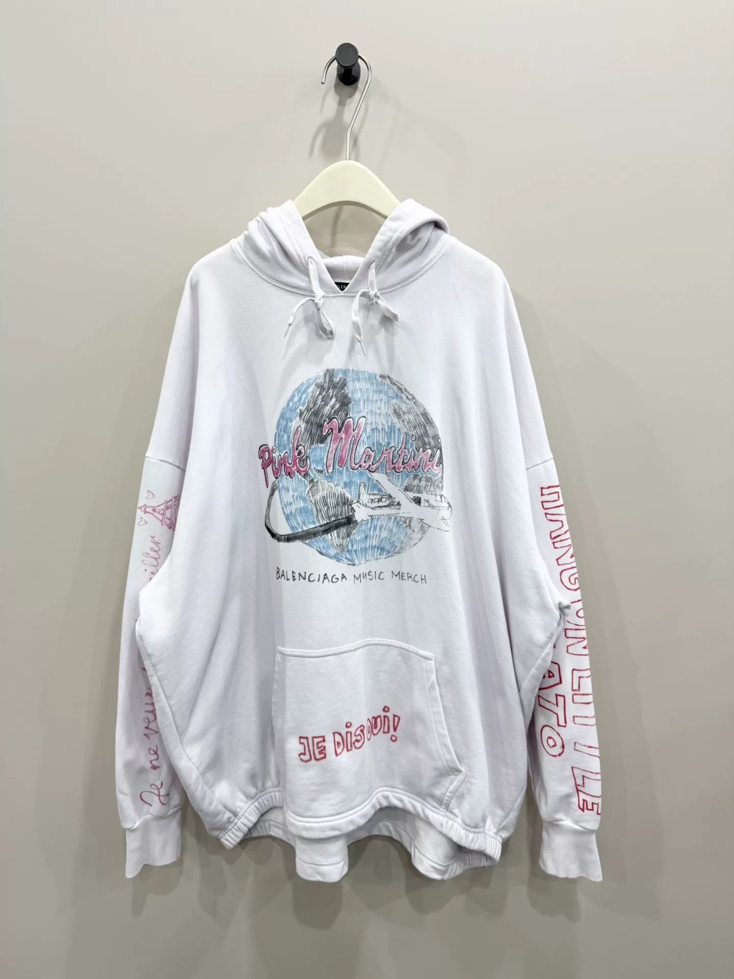 balenciaga limited edition music hoodie