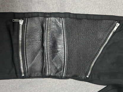Saint Laurent SS16 Black Biker Skinny Jeans
