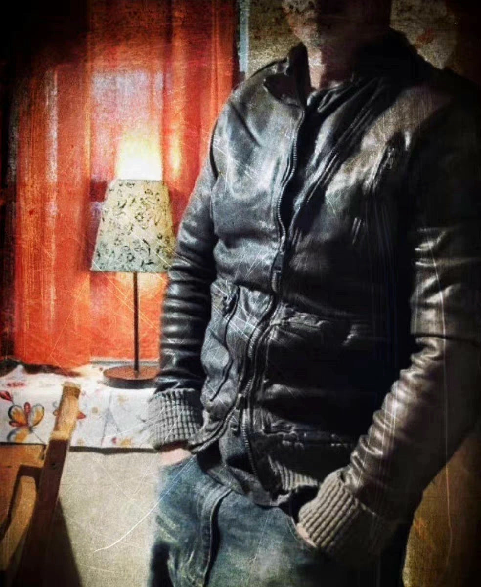 Giorgio Brato Hooded Leather Jacket