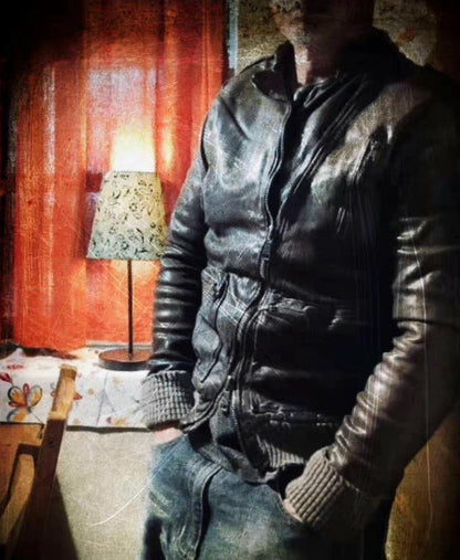Giorgio Brato Hooded Leather Jacket