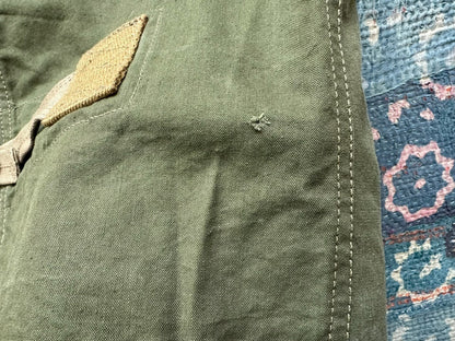 rrl vintage canvas patchwork vest